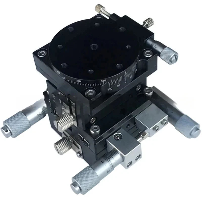 Xyzr Axis Sliding Manual Precision Fine-Tuning Mobile Platform Table Automatic Displacement Four-Dimensional LT40-125 Spot