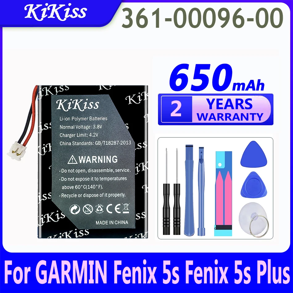 Battery 361-00097-00 361-00096-00 361-00098-00 For Garmin Fenix 5 /Fenix 5S /Fenix 5X (Fenix5 Fenix5S Fenix5X) Smart Watch