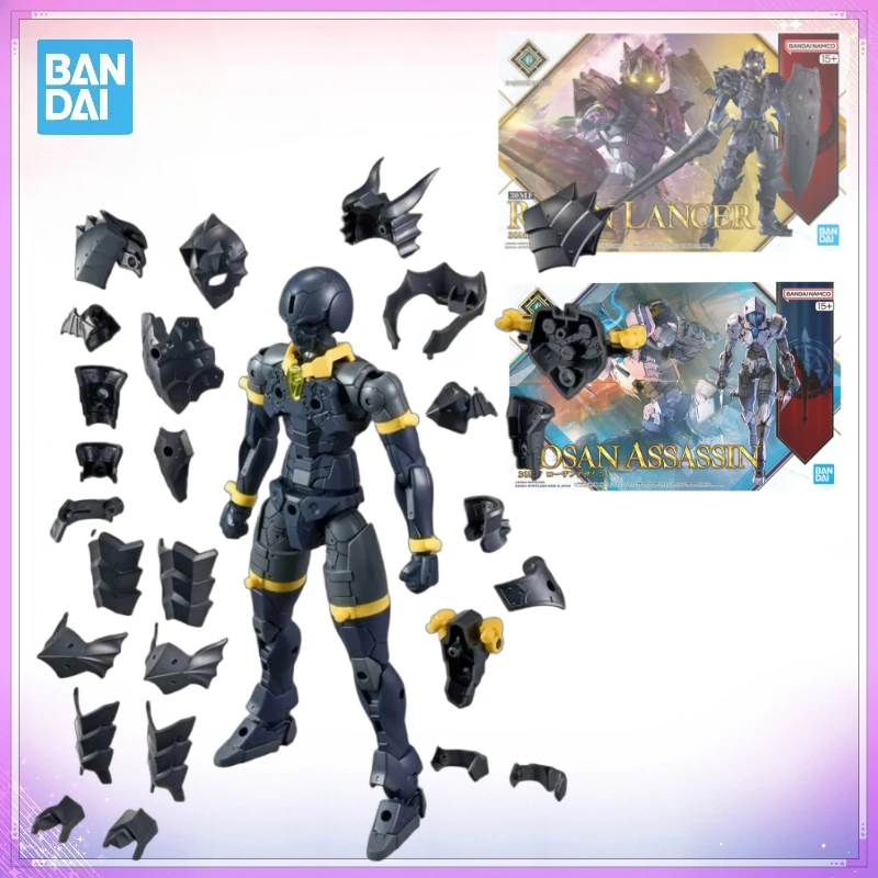 

In Stock Genuine Bandai Original 30 Minutes Fantasy Model Kit 30MF 1/12 Anime Figure Rosan Assassin Rosan Lancer Action Model