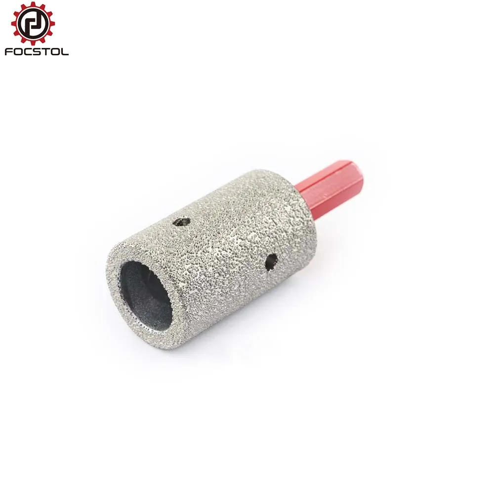 FOCSTOL 1 st Diamant Frees Dia 10/15/20/25mm Voor Tegel Keramische Graniet Marmer Groeven HEX Schacht