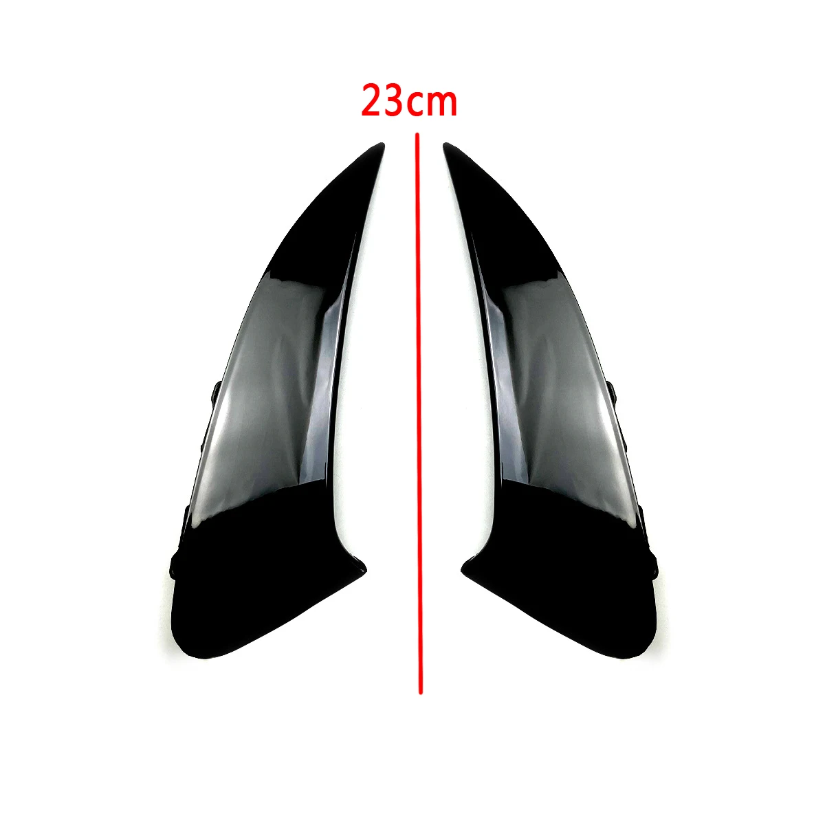 2x Car Rear Bumper Spoiler Side Wing Canard For Mercedes For Benz CLA Class Sport C118 CLA200 CLA220 CLA250 CLA45 for AMG 2020+