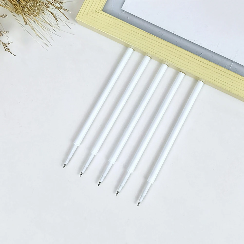 

100 Pcs Gel Pen Refill Replacements Ballpoint Refills Automatic Plastic Convenient