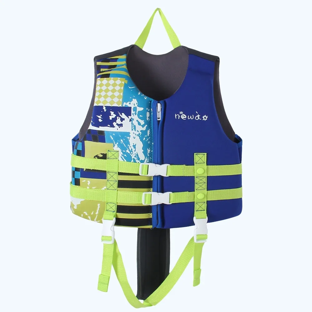 Life Jacket Kids Child Watersports Swim Vest Flotation Device Child Swimwear Training Aid Safety Bathing Suit Neoprene Life Vest