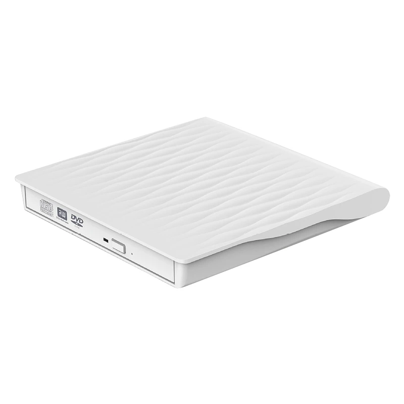 

USB 3,0 CD DVD горелка, портативный CD / DVD / RW плеер, для ноутбука/Mac/Desktop / Mac OS / Windows 10 / 8 / 7