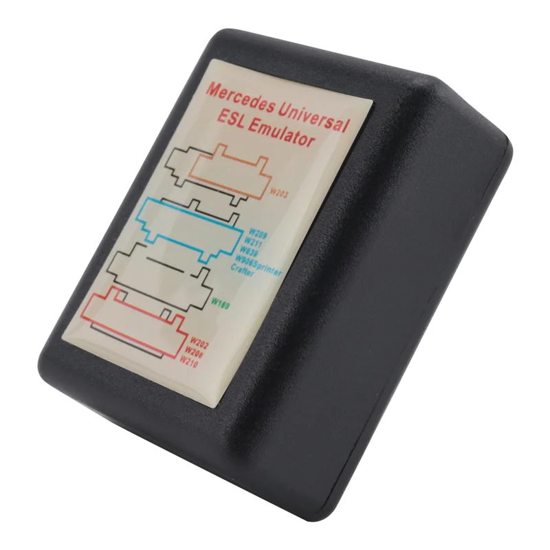 

1 шт. универсальный эмулятор блокировки рулевого управления со звуком замка черный для Mercedes Benz ESL ELV для Sprinter Vito Crafter