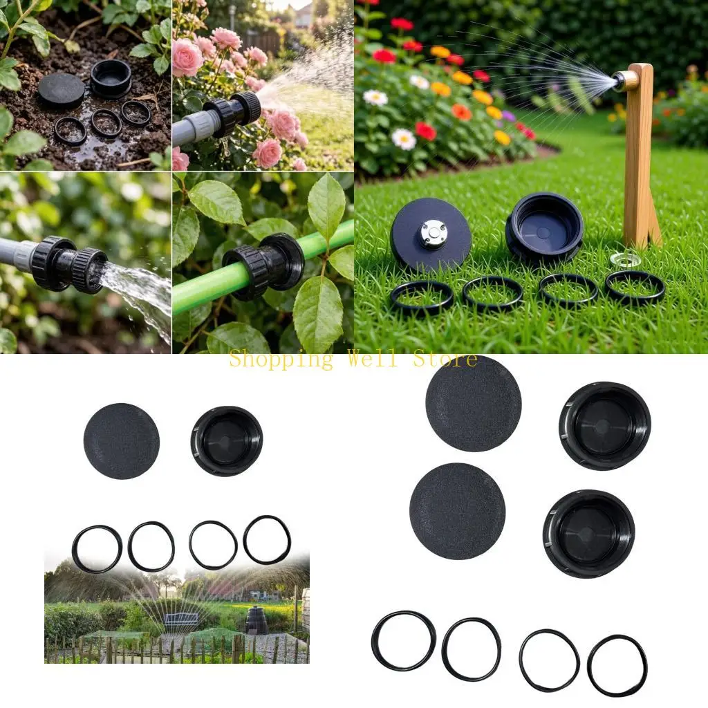 KX4B Sprinkler Head Cap for Sprays,Sprays Shut Off Cap with Sealing Rings