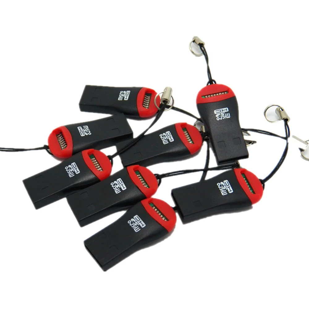 Nowy szybki adapter USB 2.0 Mini Micro SD T-Flash TF M2 do czytnika kart pamięci