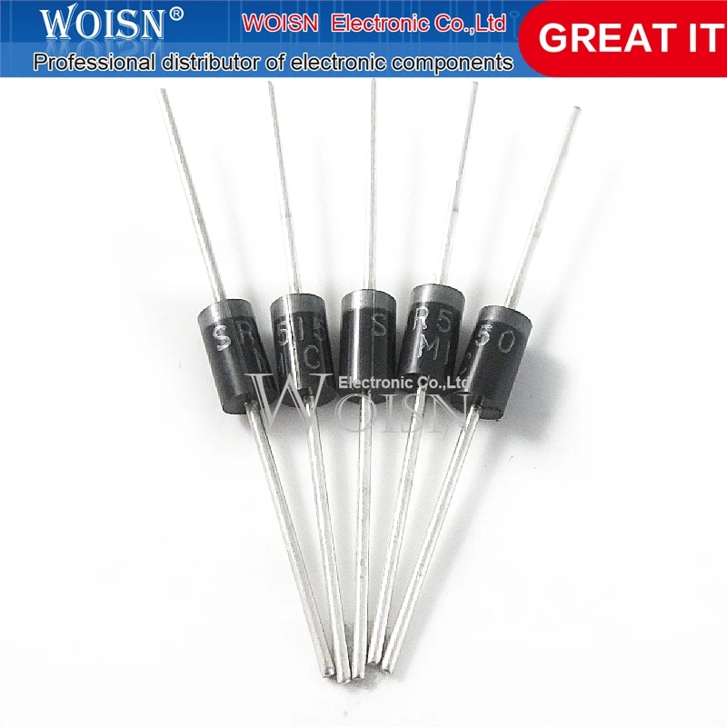 50 Stück Chipsatz sr5150 sb5150 do-41 Schottky Diode