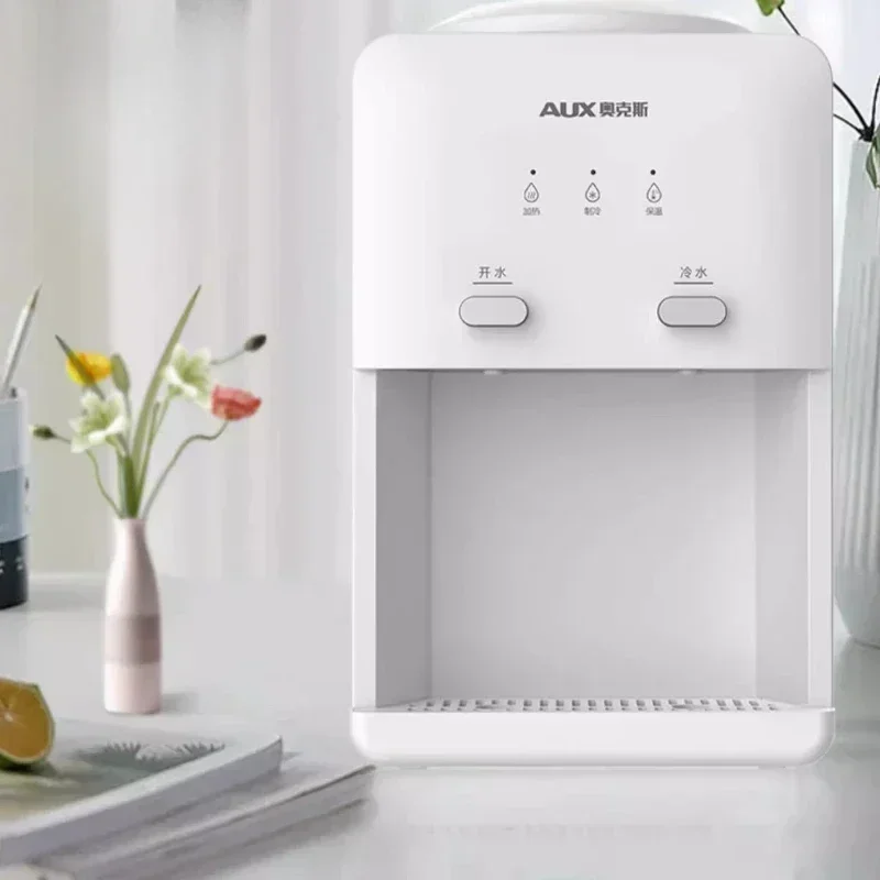 موزع مياه صغير لسطح المكتب، مكتب منزلي صغير لسطح المكتب، تبريد عنبر، بطانة من الفولاذ المقاوم للصدأ 304، موديل جديد