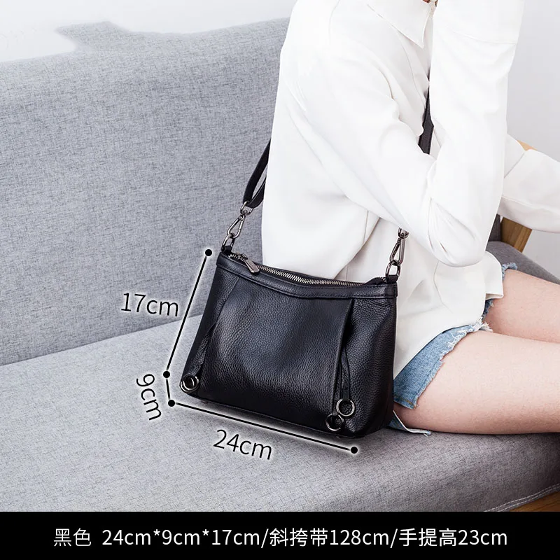 Genuine Leather Shoulder Bag 2022 NEW Women\'s Crossbody Bags for Women Luxury Handbags Fashion Female Purse Totes Messenger Bag