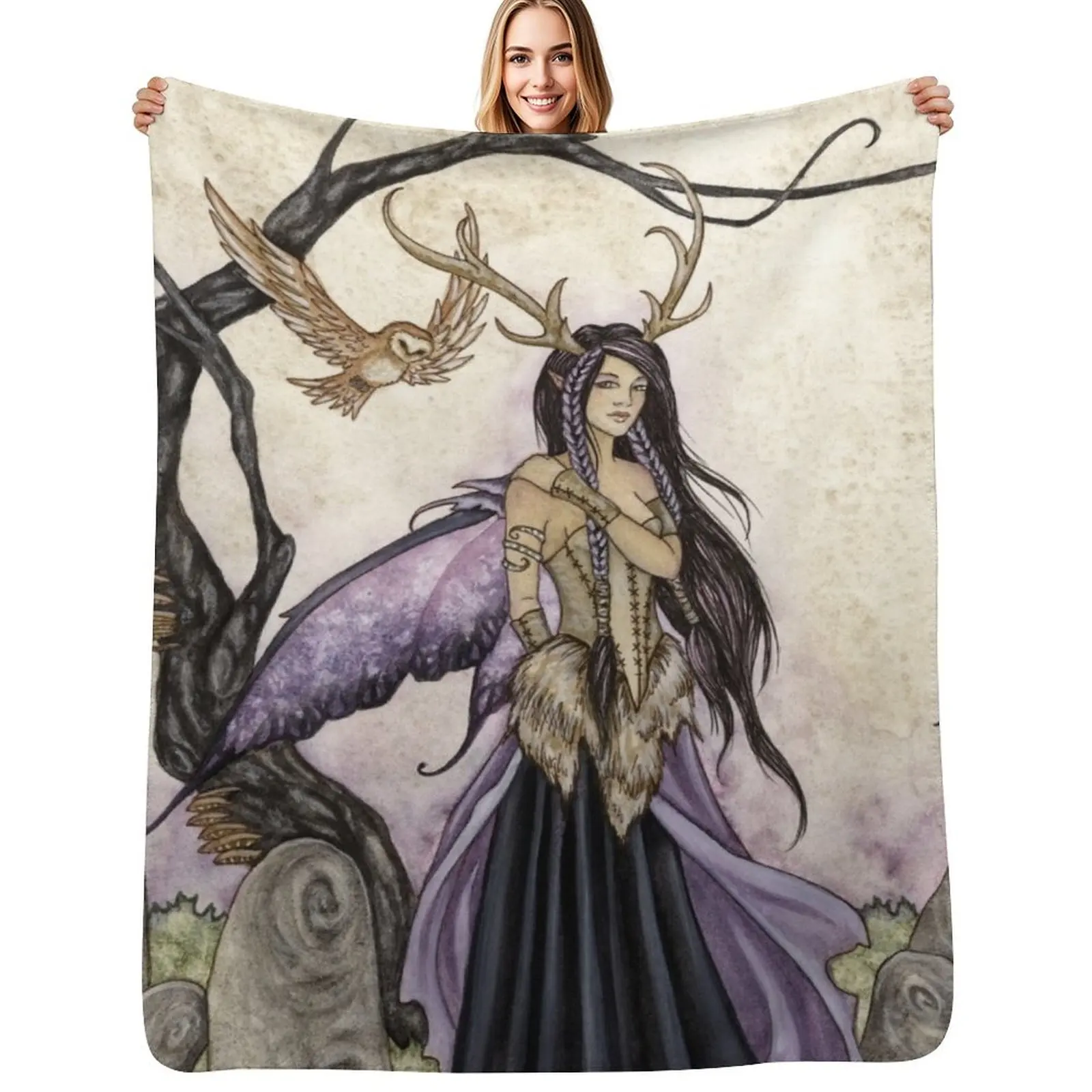 Wisdom Throw Blanket Heavy Winter beds Beach Large Summer decorative Blankets
