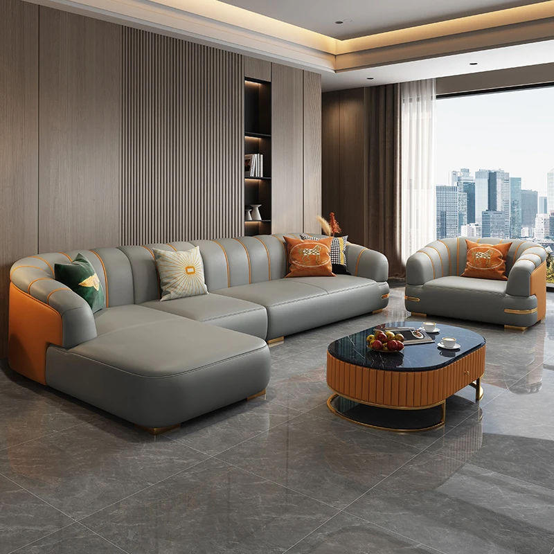 

Armchair Nordic Living Room Sofas Leather Replica Relaxing Filling Living Room Sofas Cheap Koltuk Takımı Postmodern Furniture