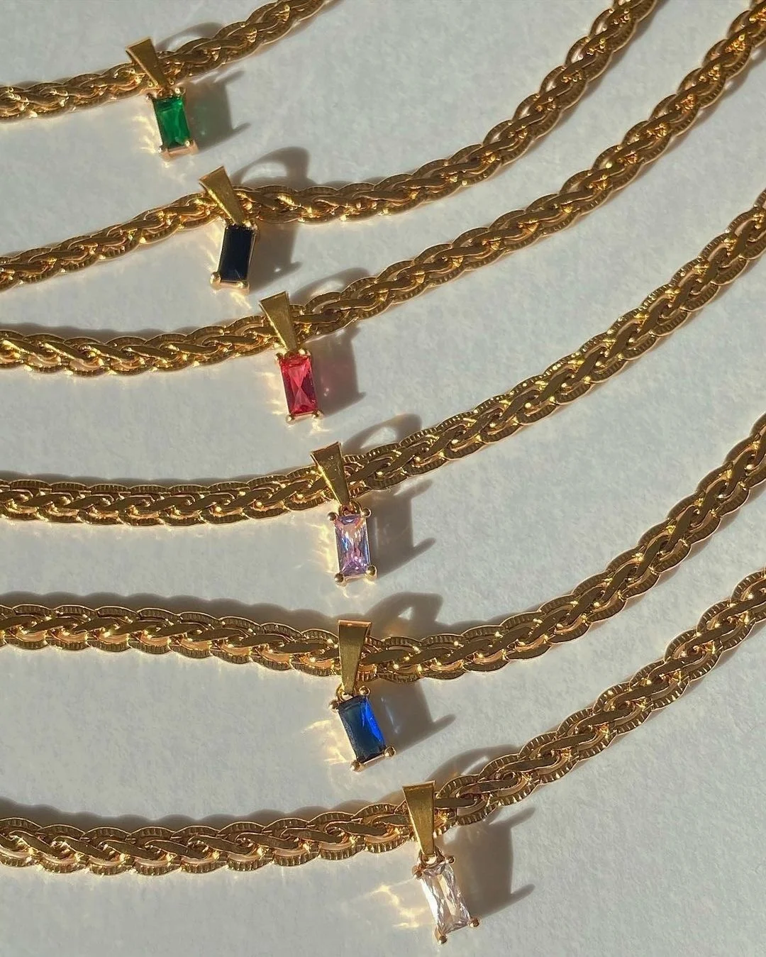 

DASEIN 2025 Summer New Jewelry Brass Colorful Zircon Choker 18K Gold Plated African Enamel Designer Necklace for Women