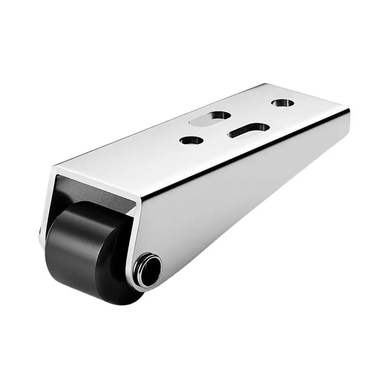 Mini Cabinet Table Furniture Caster Wheels, 2Pcs Universal Silent Sliding Door Rollers