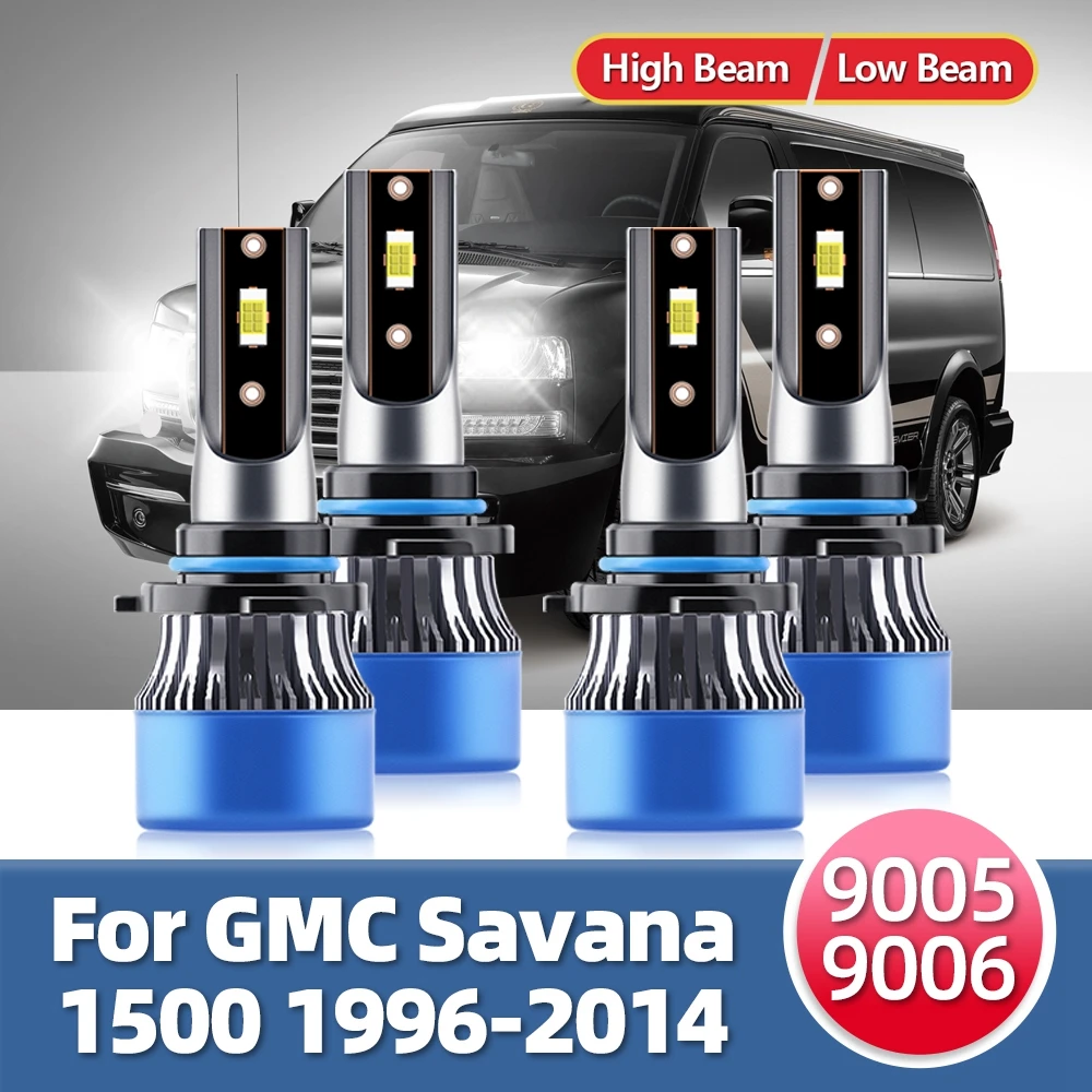 

LSlight 110W 15000LM Автомобильные фары лампы CSP светодиодный для GMC Savana 1500 1996 - 2014 2013 2012 2011 2010 2009 автомобильные транспортные средства 12 В