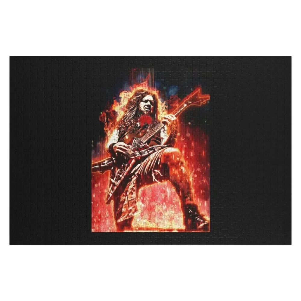 Darrell Guitar Legends Jigsaw Puzzle Personalized Gift Wood Adults Puzzle