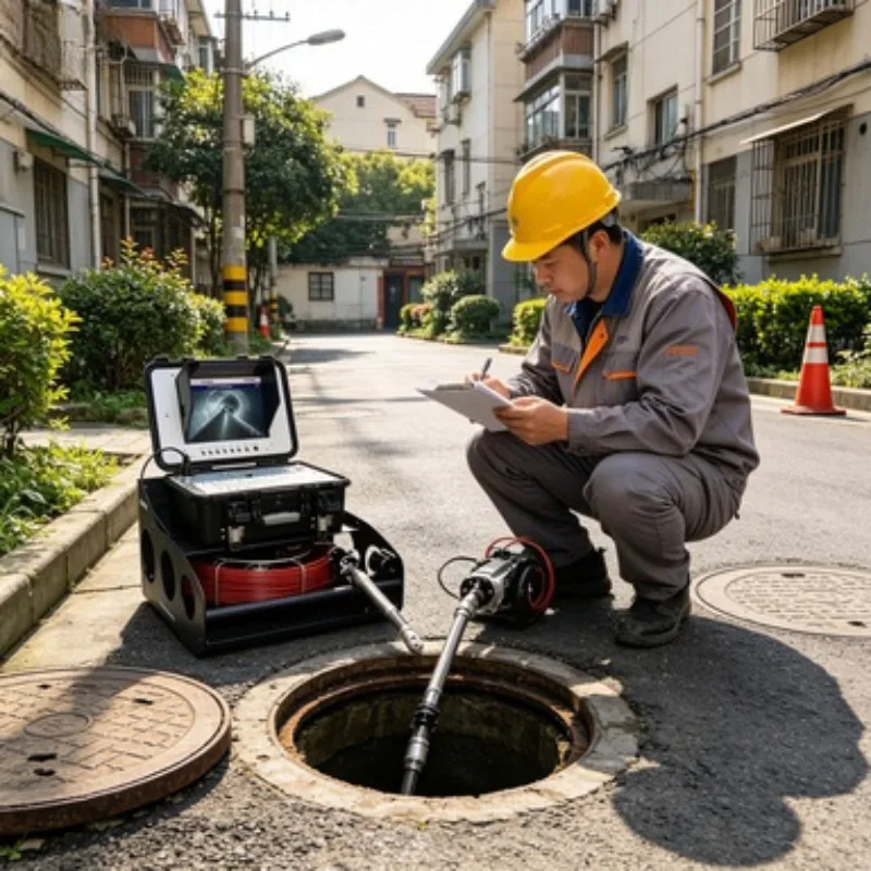 High Quality Pipeline Inspection Equipment / Sewer Pipe Inspection Camera Robot / Pipeline Detection Robot