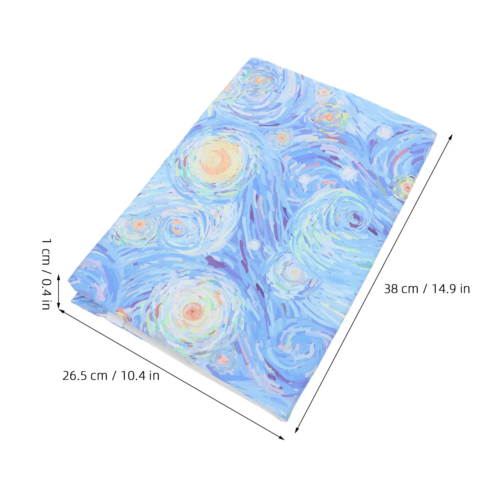 Premium Handmade Fabric Book Sleeve Cover A4 Size Journal Notebook Planner Travel School Diary Composition Book Protector view 4