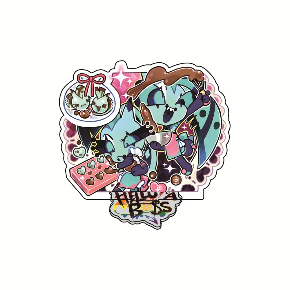 Hot Anime Acrylic Stand Hell Boss  Blitzø/Moxxie/Millie/Loona Tabletop Decorations Exquisite Products  Accessories Decor Gifts
