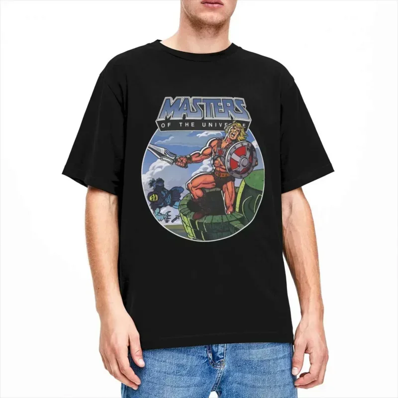 Cool King Of Grayskull He-Man T-Shirts Men Women's 100% Cotton Master Of Universe Tees Shirt New Arrival Clothes