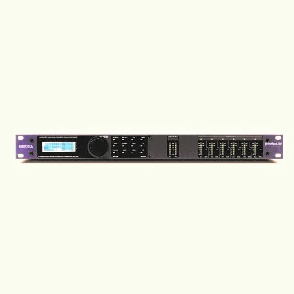 نظام إدارة سماعات كامل باندباس 2 مدخلات XLR و 6 مخارج XLR 2.7 ثانية قابل للتكوين تأخير إدارة سماعات رقمية