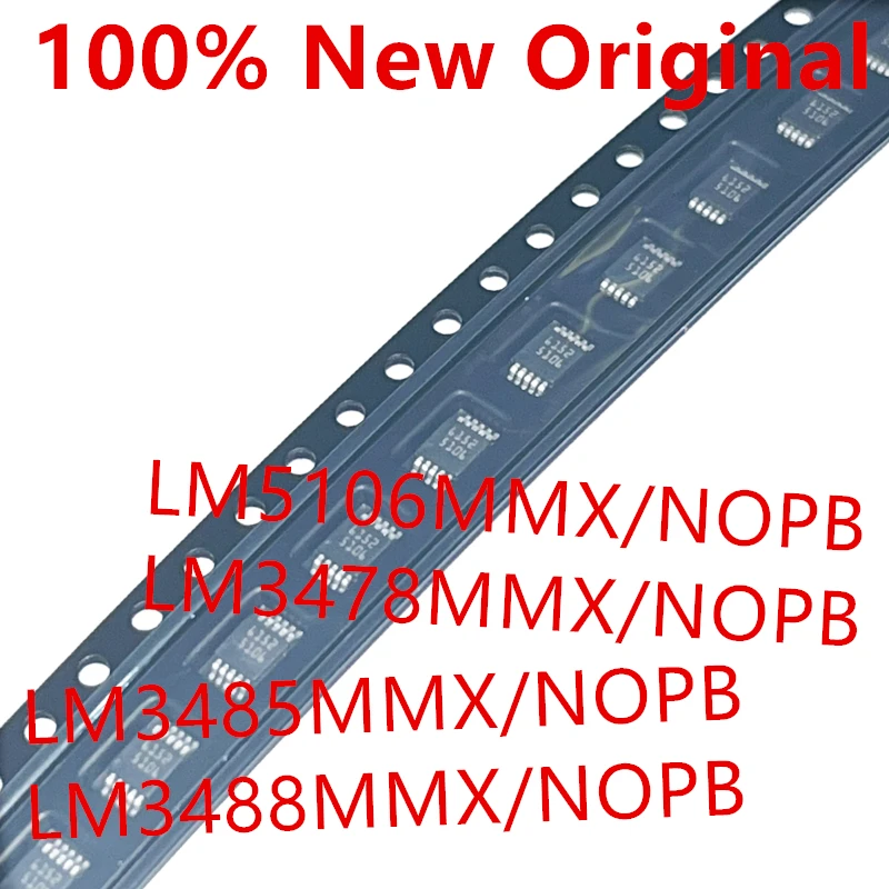 10piece  LM5106MMX  5106 、LM3478MMX  S14B 、LM3485MMX  S29B 、LM3488MMX  S21B  Voltage regulator chip  LM3478MM、LM3485MM、LM3488MM