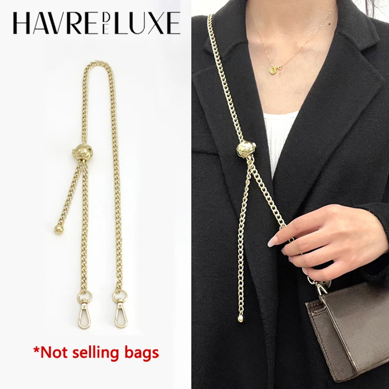 Light Gold Chain For Women Bag Durable Fashion Crossbody Shoulder Strap Replacement Bag Modification Bag Chain Accessories