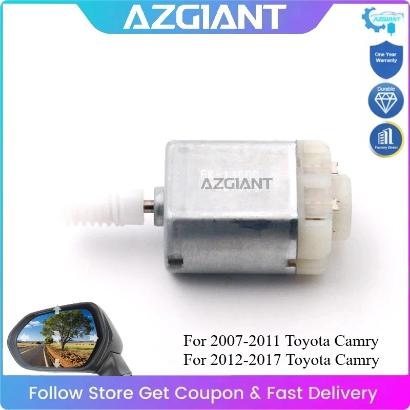 

AZGIANT for 2007-2017 Toyota Camry Car Side Rearview Mirror Adjust Actuator Repair Inner Motor Original Parts Replace DIY