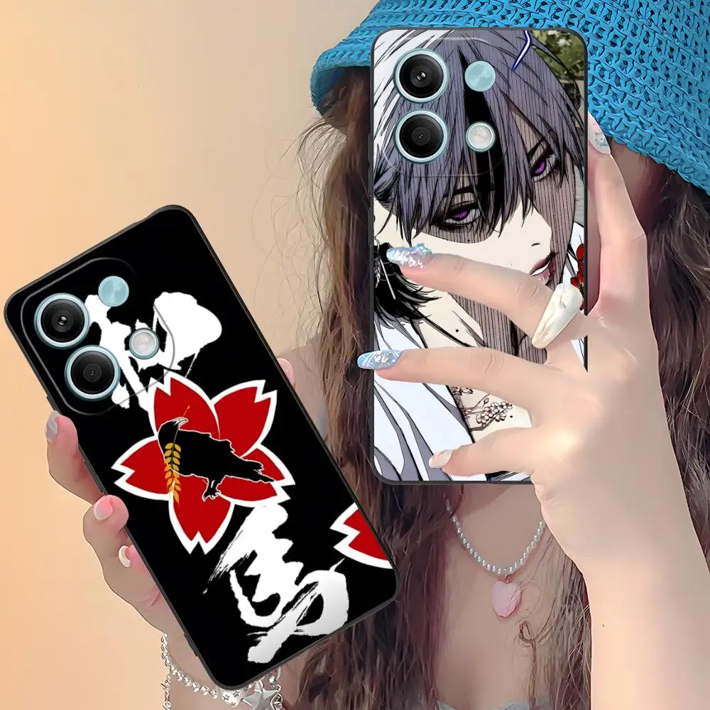 

Чехол для телефона Wind Breaker Kaneshiro для Xiaomi Redmi 15 14 13 12 A5 3 2 1 C Plus 4G 5G с цветным принтом, роскошный чехол, красивый чехол