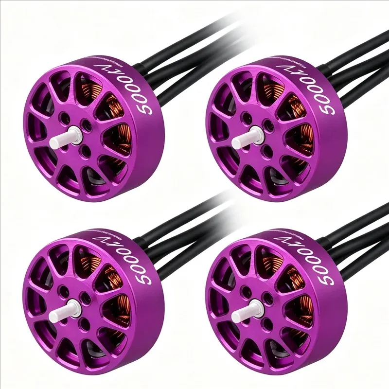 RoRus4PCS FLASHHOBBY K1303 Brushless Motor, 5000KV / 8000KV, 2-6S Mini FPV Motor For 2inch Tiny Whoop Soccer Drones