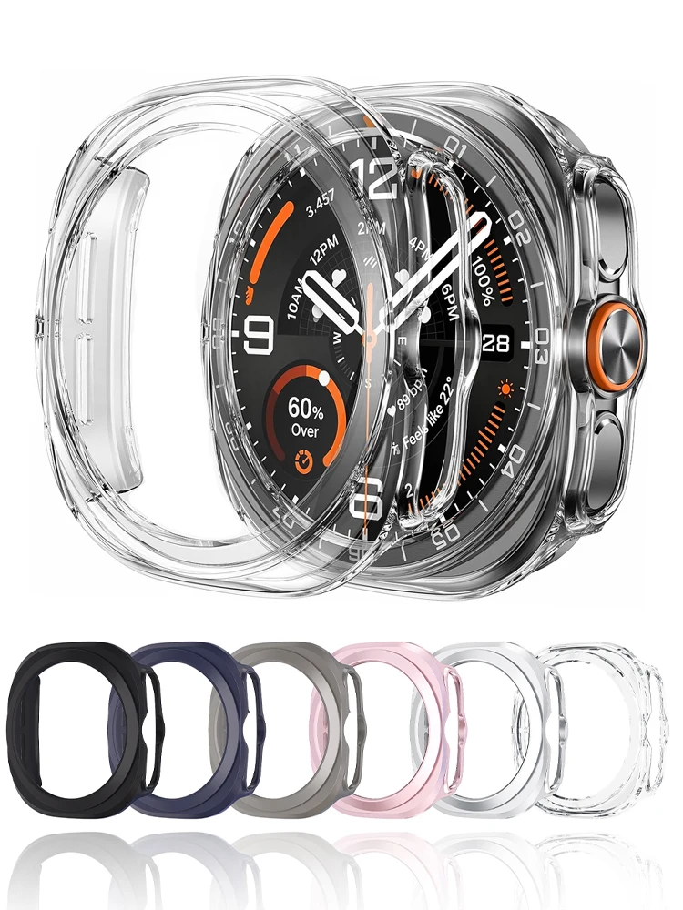 Cover for Samsung Galaxy watch Ultra2 47mm Case Shockproof Protective Hollow Hard PC Bumper Shell for Galaxy watch Ultra 2 2026