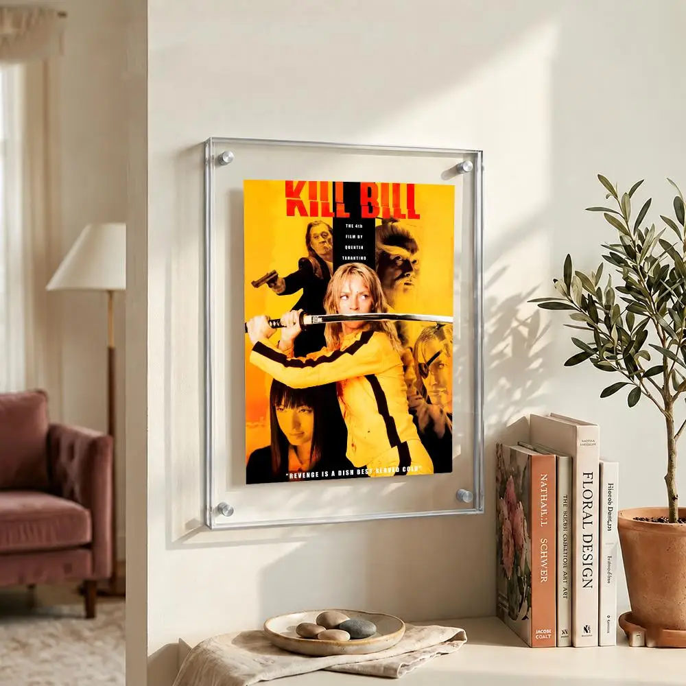 Movie Kill Bill Poster High-definition  stickers, suitable for bedroom, living room, home decoration
