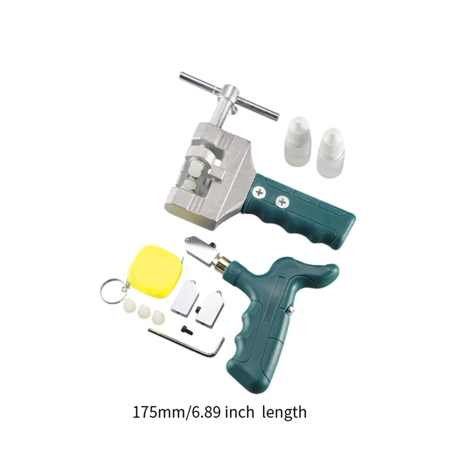 Tile Glass Cutter 2 in 1 Multifunctional Comfortable Gripping Practical,Cutting Tool,Glass Breaking for Mirror,Ceramics Glass