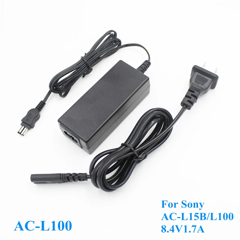 デジタルカメラ用の交換用アダプター8.4v,AC-L100,充電器,rc8.4v 1.7a