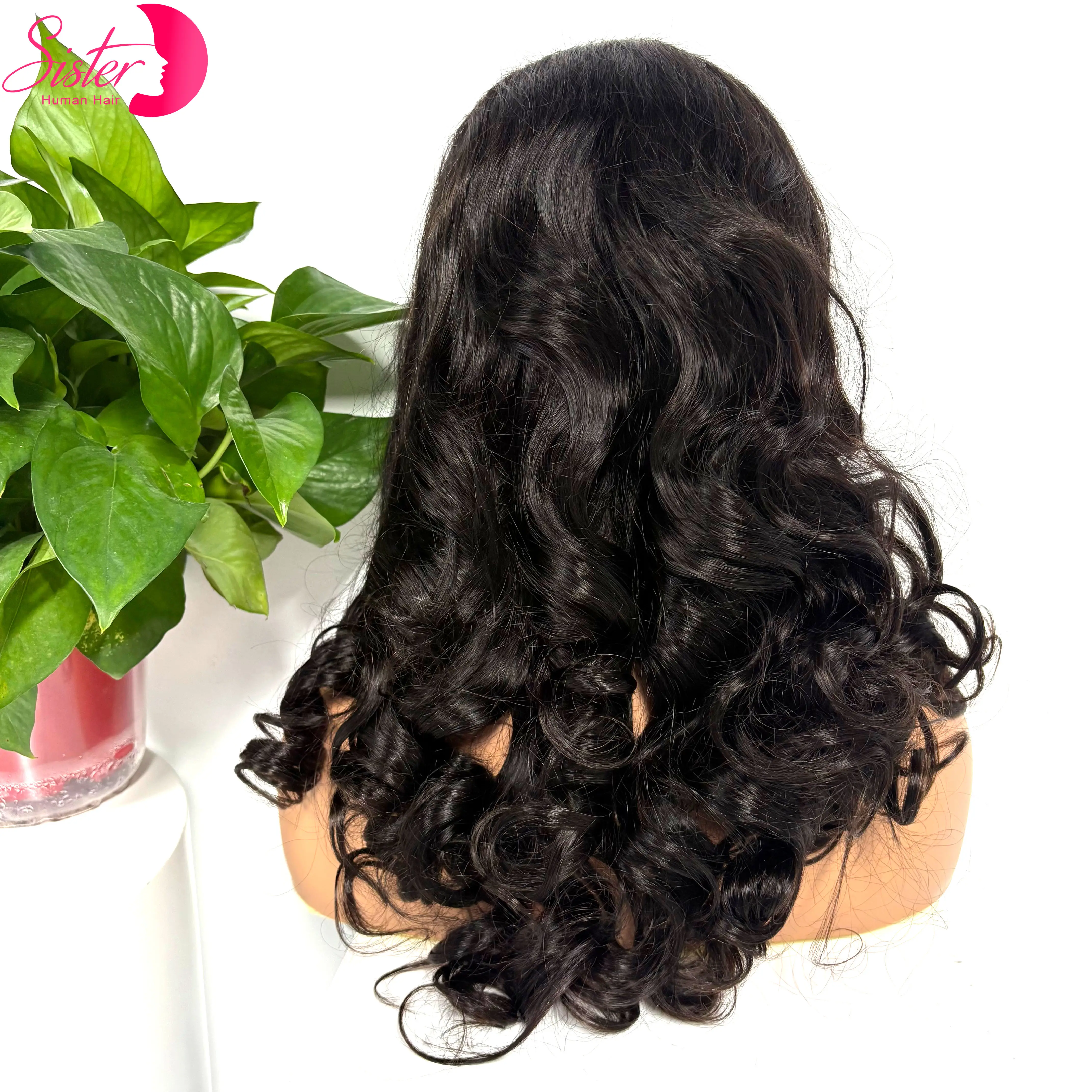 350% Density 5x5 HD Lace Closure Body Wave Human Hair Wig 20 22Inch Loose Wavy PrePlucked Remy Human Hair Wigs For Black Women