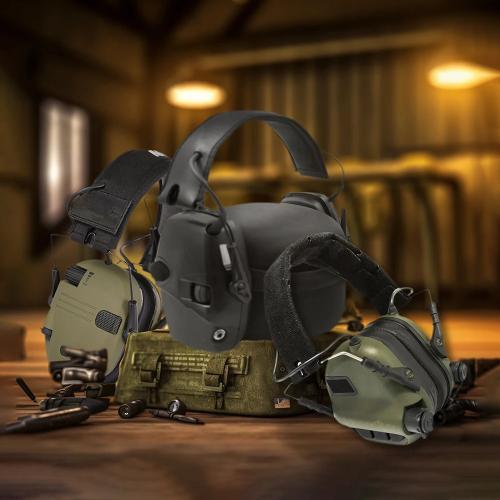 Headphones Storage Bag Light&Portable，for Foldable Over Ear Headphones Hunting Shooting Earmuff Storage And Protection Cover Bag