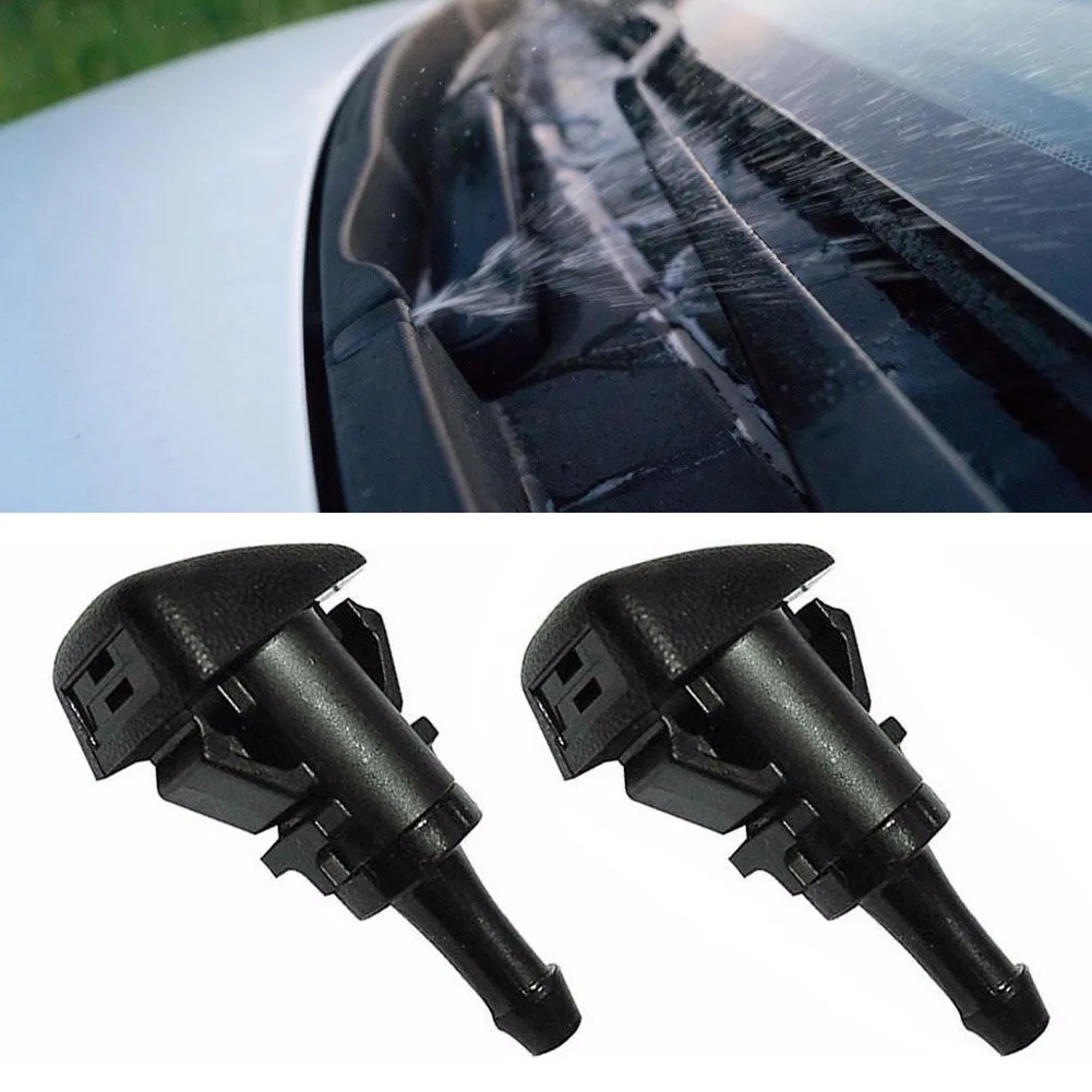 2Pcs Car Windshield Wipe Washer Nozzle Jet For Kia For Sportage For Hyundai For Kona For Tucson 98630-2K100 986302K100