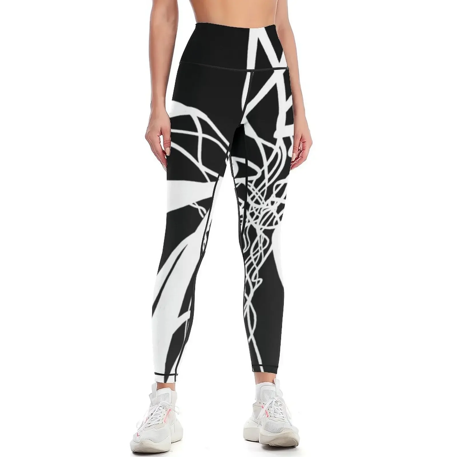 

Abstract Curves Leggings Legging sport Women's push up legging gym jogging pants Womens Leggings