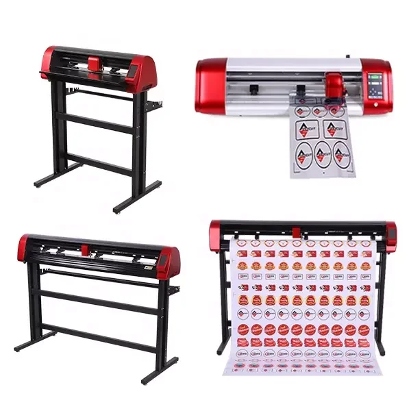 2023 Factory CCD Camera Hard Sticker Traffic Signs Vinyl Contour cutter Machine ploter Best price 48\