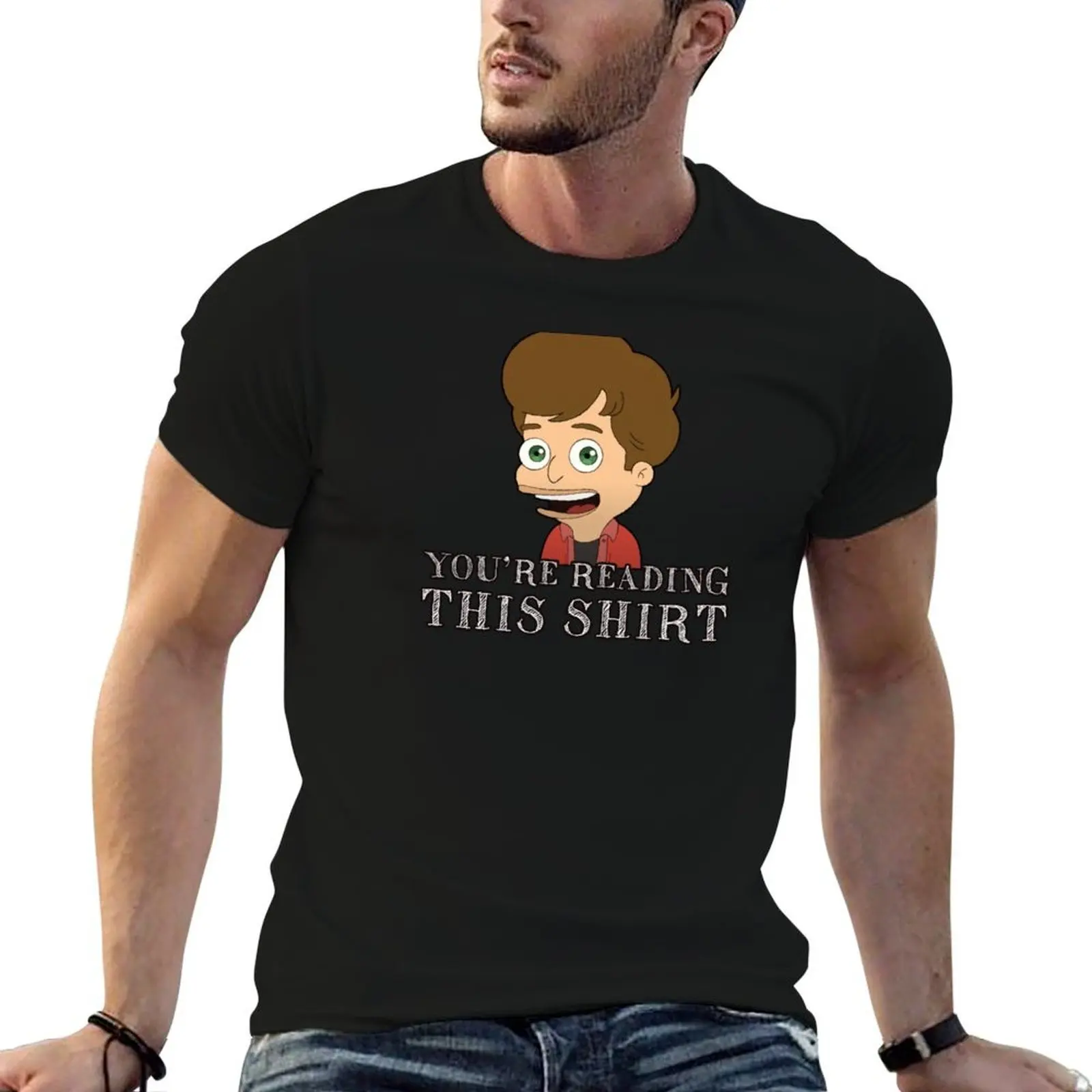 

Caleb - You're Reading This Shirt T-Shirt t shirts for man graphic tees cotton t shirts high quality T-Shirt