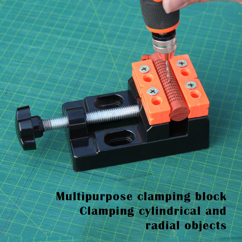 57mm Universal Table Vise Woodworking Tabletop Clamp Vice Tilts Table Bench Vise