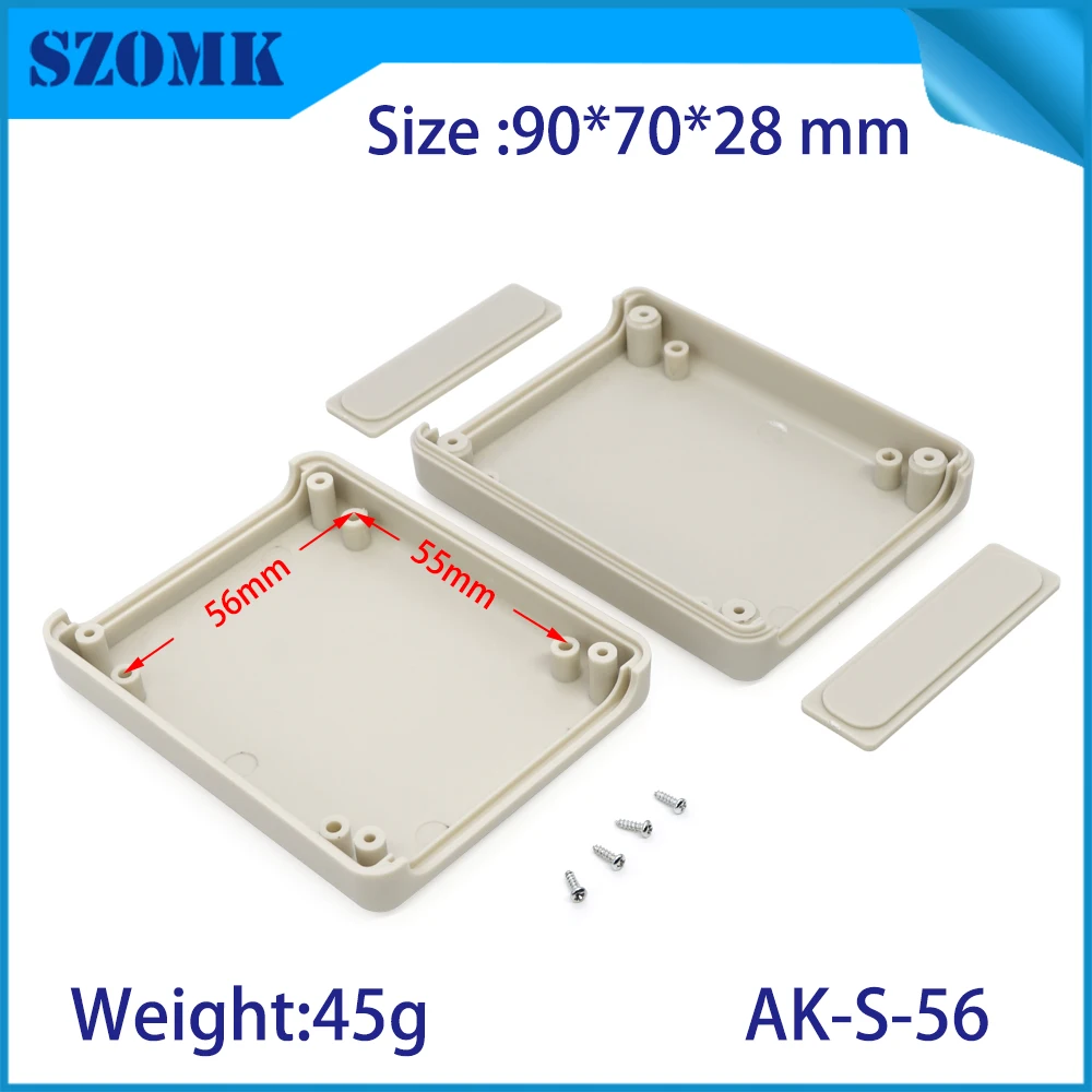 90x70x28mm Custom Plastic Electronic Enclosure Abs Plastic Enclosure Abs Swith Housing Small Plastic Box Project Box AK-S-56