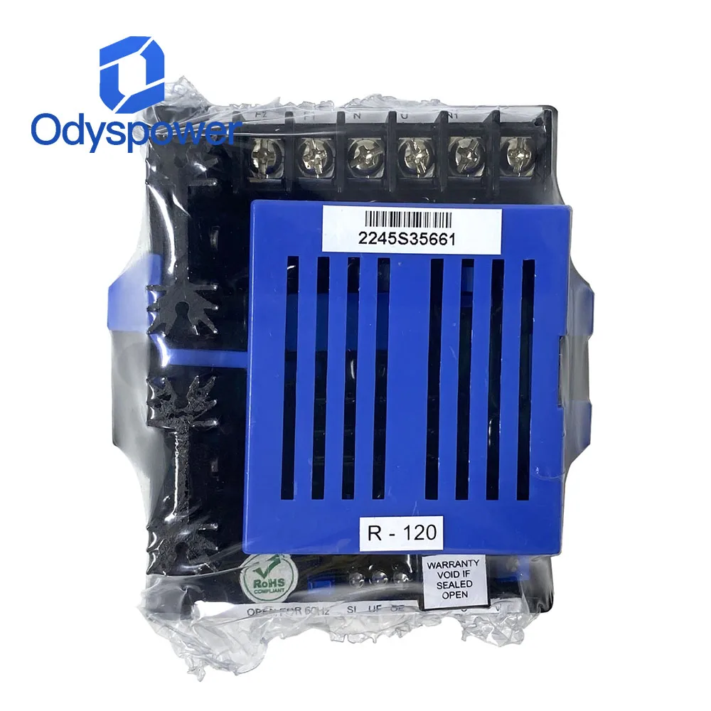 

Оригинальный генераторный регулятор напряжения R120 AVR, стабилизатор, плата управления Leroy Somer, запчасти для генераторов, R-120 AVR