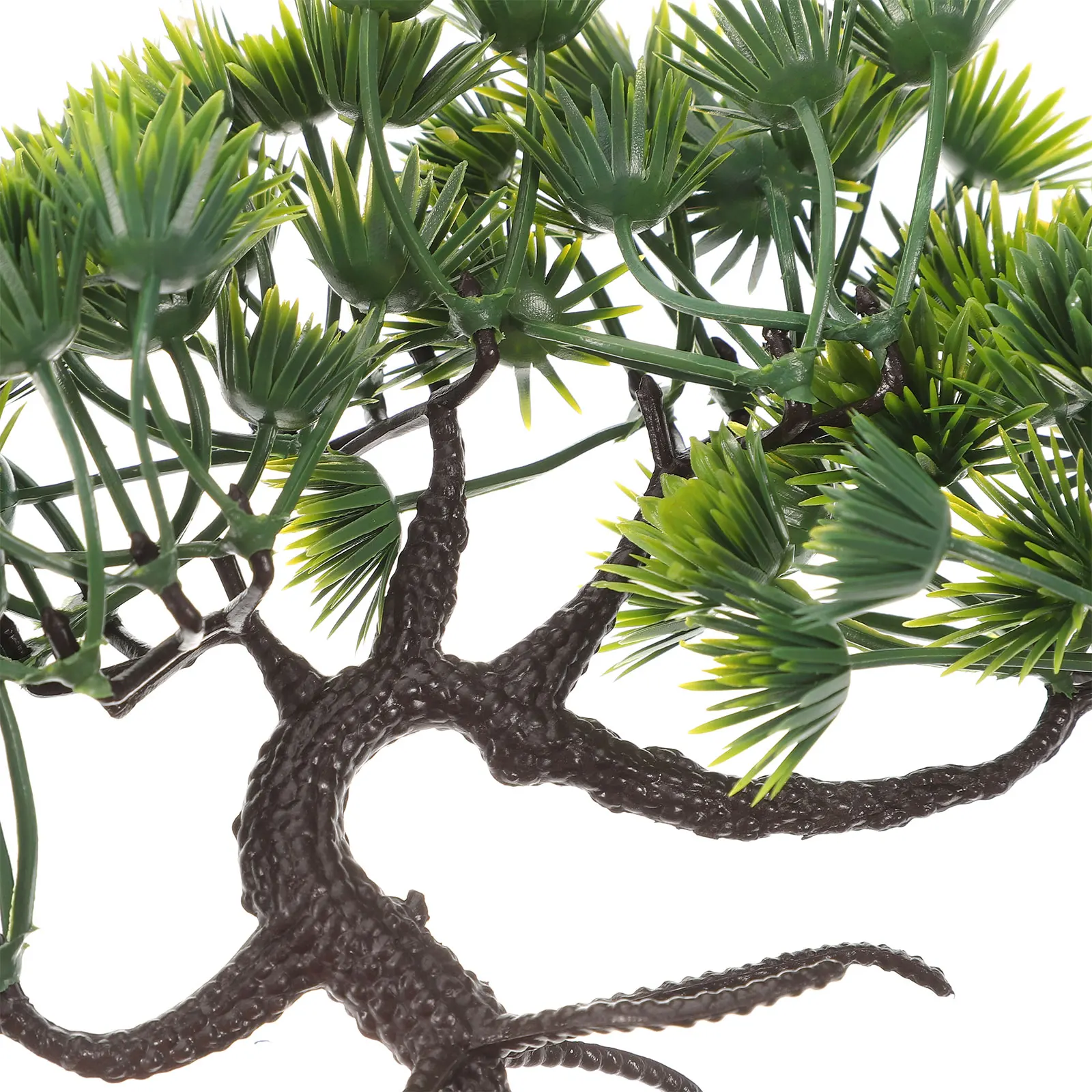 

2Pcs Artificial Aquarium Pine Tree Plants for Fish Tank Decoration Durable PlasticAquarium Bonsai L scaping nament Fish Tank