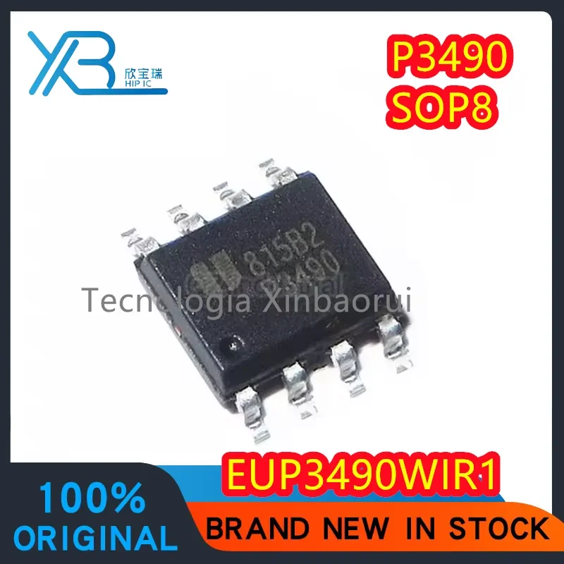 

(5/10pieces) EUP3490WIR1 EUP3490 parts mark P3490 chip IC patch SOP-8 100% new original electronics