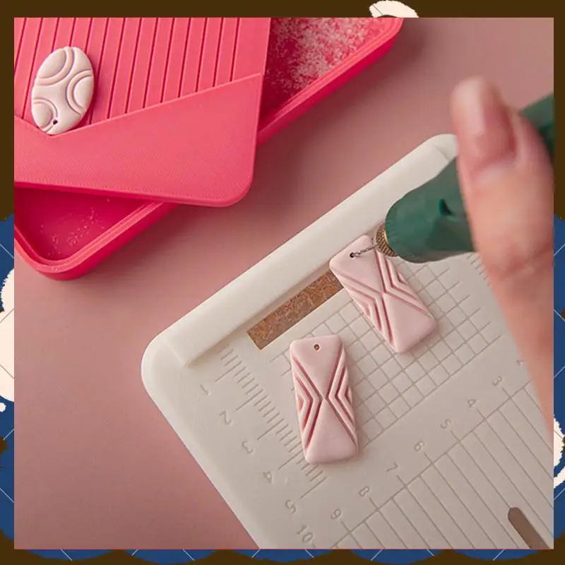 

Мягкий вспомогательный инструмент для штамповки, сверлильный пылесборник, инструмент для позиционирования ювелирных изделий своими руками из полимерной глины-[A53I]