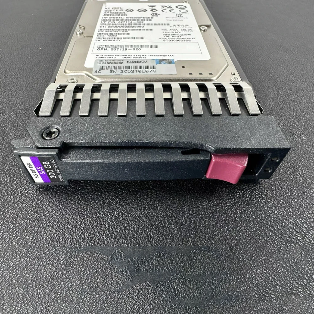 

627195-001 627114-002 300G 15K 2.5'' ST9300653SS HDD For HP