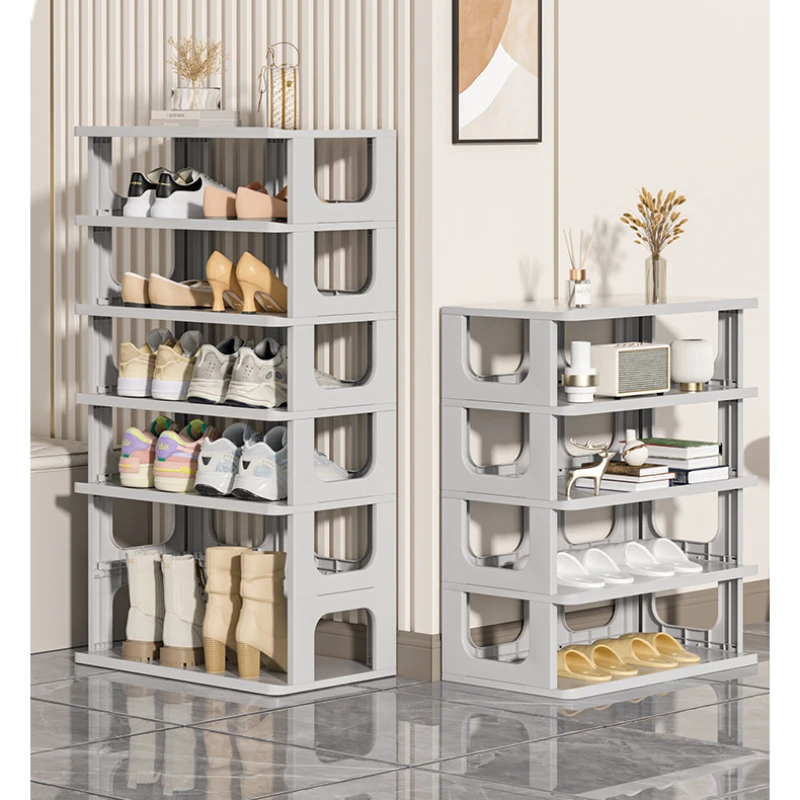 Shoe Rack Shoe Organizer Dustproof Multi-layer Assembly Storage Shelves Household Simple Space-saving Shoe Cabinet