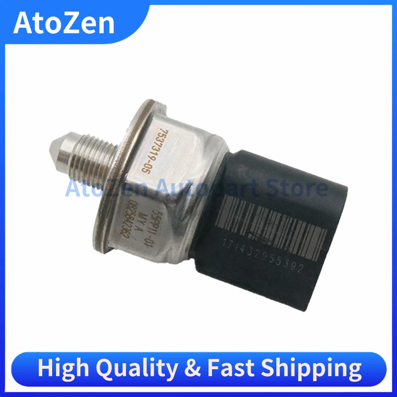 55PP11-01 Датчик давления топливной рампы для BMW E24 E63 E64 E23 E32 E38 E65 E66 F01 F02 E53 E70 E71 E83 E90 Автомобильные запасные аксессуары