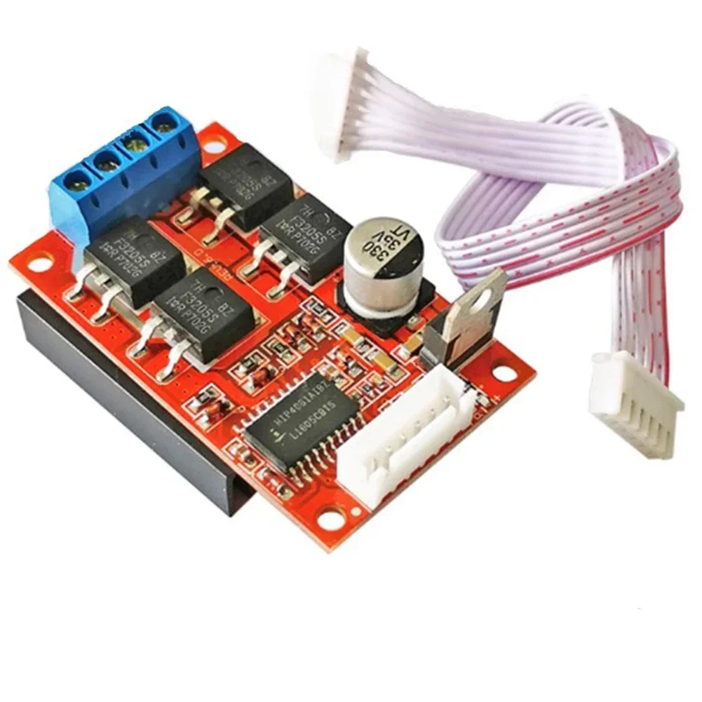 12V 24V 36V DC Motor Drive Board  450W H Bridge Motor Speed Controller  Wide Voltage Range  Industrial Grade Temperature